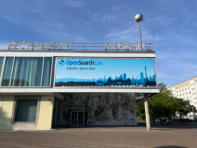 OpenSearchCon Venue - Cafe Moskau